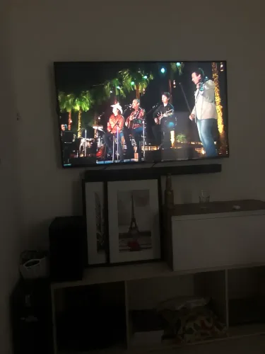 Tv 55 polegadas + Sound Bar + subwof