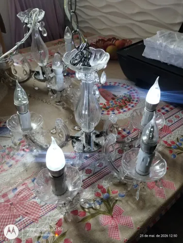 Lustre em Acrílico 3 peças