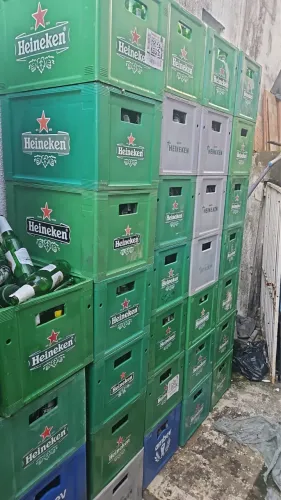 GRADE CERVEJA HENEIKEN + VASILHAME