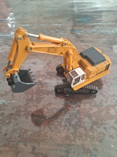 Retroescavadeira miniatura HO Siku