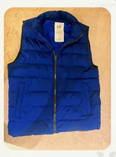 COLETE GAP ORIGINAL AZUL - TAMANHO S