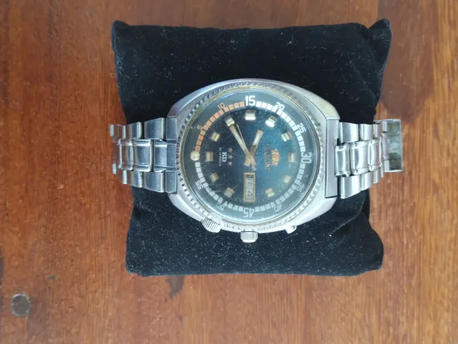 Relógio orient vintage king diver (Kd) três estrelas automático 