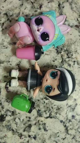 Bonecas Lol suprise Yin BB e Pets eye