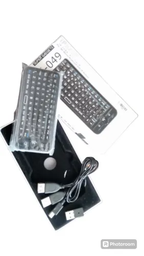 Controle remoto Air mouse recarregável