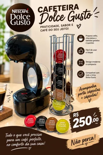 Cafeteira Dolce Gusto - novinha