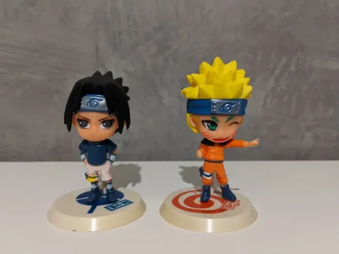Mini Figures Naruto Shippuden Naruto + Sasuke
