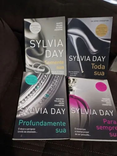 4 Livros Sylvia Day -Serie Crossfire
