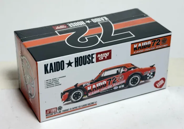 Kaido House Nissan Skyline 2000GT-R Racing V1 1:64 #195