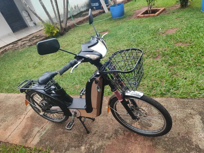 Bicicleta Elétrica Souza Bike completa BATERIAS NOVAS GARANTIA de três meses