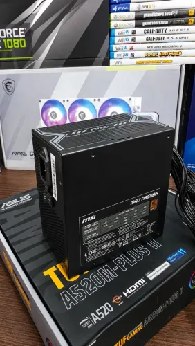 Fonte 650W MSI 80 Plus