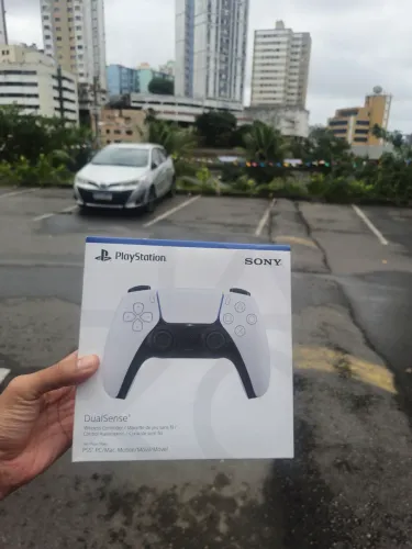 Controle PS5 branco -Novo