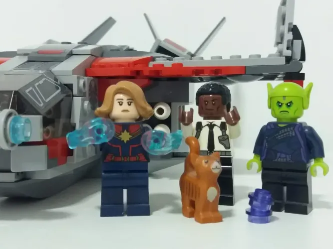 Lego Capitão Marvel 76127 e o Ataque do Skrull Super Heroes Vingadores Avengers