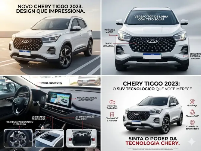 Chery Tiggo 5X Pro 1.5 Turbo Flex Aut. 2023