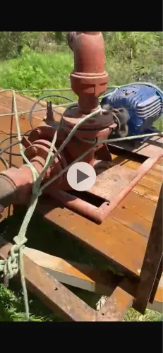 Bomba de irrigação N3 refraga trifásica motor 7.5