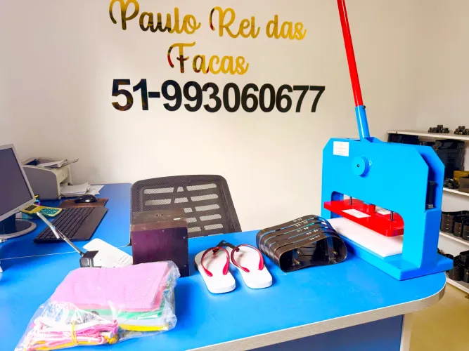 Montar seu próprio negócio hoje mesmo com a máquina de fazer chinelo completo
