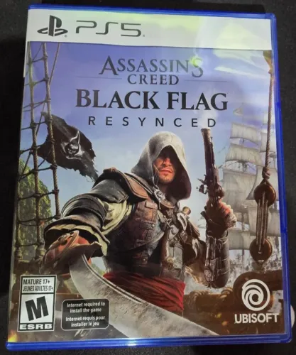 Assassins Creed Black Flag Resynced - PS5 mídia física