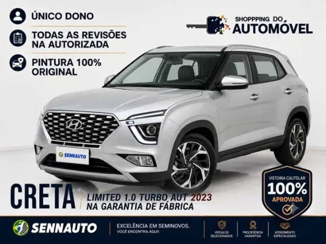 Hyundai Creta Limited 1.0 TB 12V Flex AUT 2023