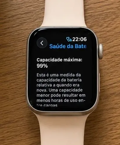 Apple Watch SE 2ª Geração 40mm Estelar - Impecável - Saúde da Bateria 99%