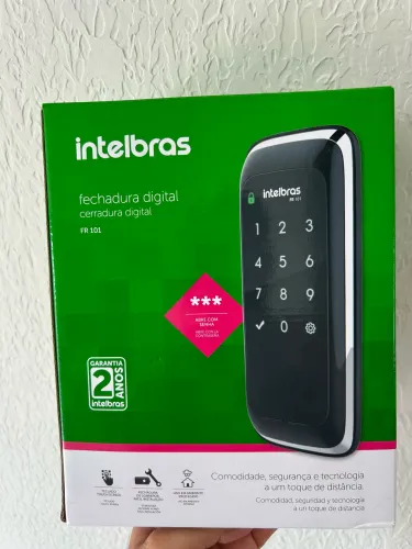 Fechadura Digital Intelbras FR 101 - Nova, nunca usada