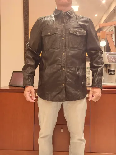Jaqueta de couro Harley Davidson tamanho S (P)