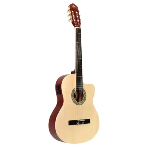 VIOLAO CLASSICO CUTAWAY COM EQ NYLON TN39NBCE BROWN TON