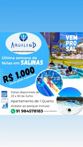 AQUALAND RESORT APARTAMENTO 