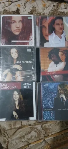 Kit  6 cds ana Carolina 