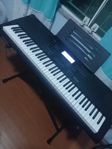 Teclado profissional casio wk6600 76 teclas