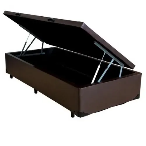 Base Box Solteiro Baú - Entrega Rápida 