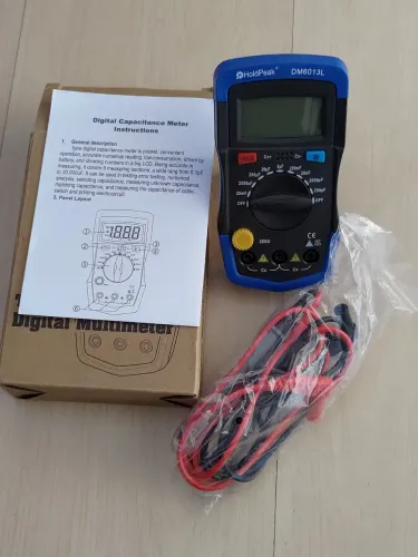 Capacímetro digital dm6013L - não minipa