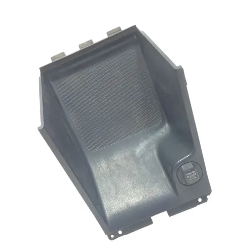 Moldura E Tomada 12v Honda Accord 1998 A 2002 Detalhe Preto