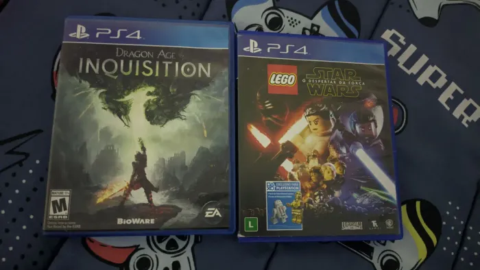 Dois jogos de ps4
