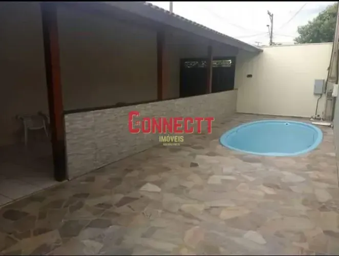 ÁREA DE LAZER COM PISCINA EM JARDINÓPOLIS