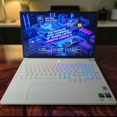 Ultra Premium Notebook - Lenovo Legion 7i Gen 10 RTX 5070 | 32GB (gaming e trabalho)