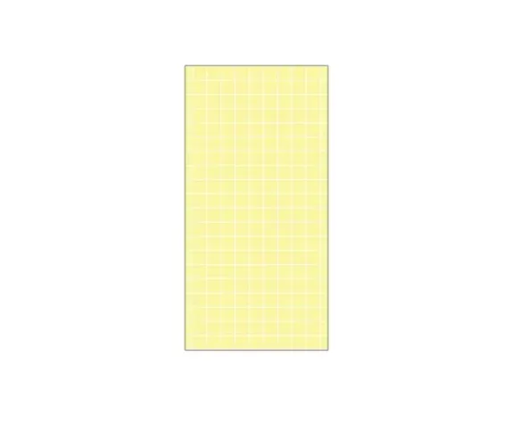 Capa Painel Retangular Grid Amarelo