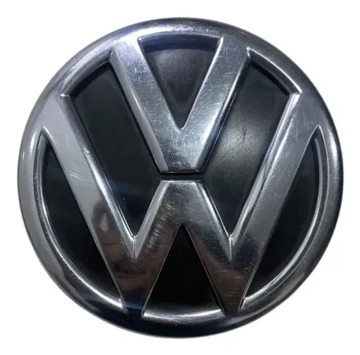 Emblema Tampa Traseira Vw Fox 2010/2014 5z0853630a Cinza-escuro