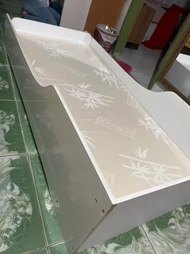 Cama Infantil Branca com laterais