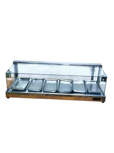 Estufa para salgados 6 bandejas Metalmaq