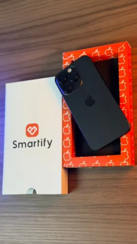 iPhone 16 Pro Seminovo - Garantia de 1 Ano | Cor Preto - Bateria 90% - 256GB.