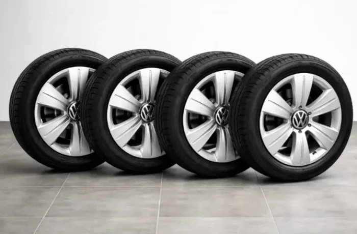 Rodas Originais de ferro T-Cross 2026 Aro 16 + Calotas VW - Sem uso.