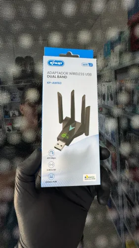 Adaptador Wi-Fi USB Dual Band Receptor Wireless 