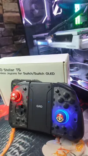 Controle QRD Stellar T5 para Switch PC Android