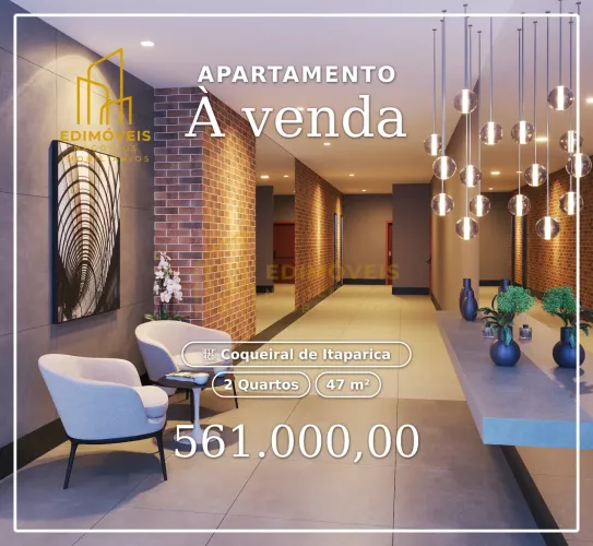 Seu Novo Lar: Apartamento 2 Quartos em Coqueiral de Itaparica - Vila Velha