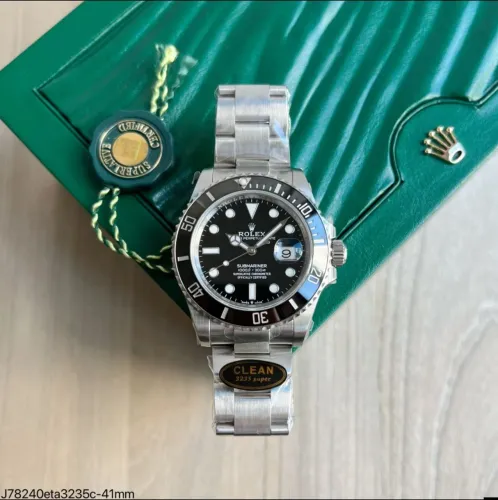 Relógio Rolex Submariner ETA Suíço 3235 Pronta Entrega