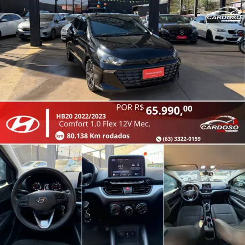 Hyundai HB20 Comfort 1.0 Flex 12V Mec. 2023