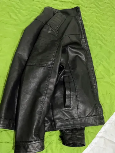 Jaqueta de couro