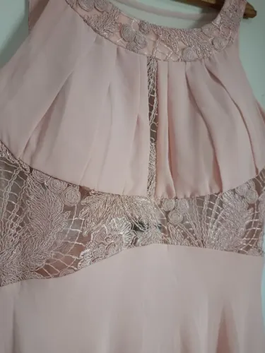 Vestido de Festa Rosé Curto