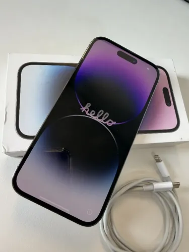 Apple Iphone 14 Pro (256gb) - Roxo Estelar - Excelente estado