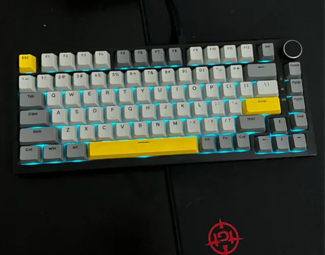 Teclado mecânico ajazz ak820 pro