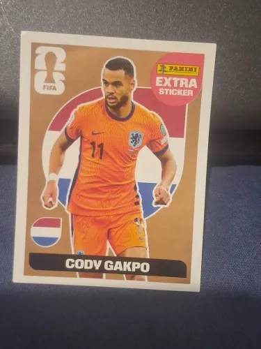 Figurinha Legend Cody GAKPO Bronze, Copa do Mundo 2026.